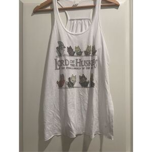 Lord of The Huskies Women's Tank Top size Small